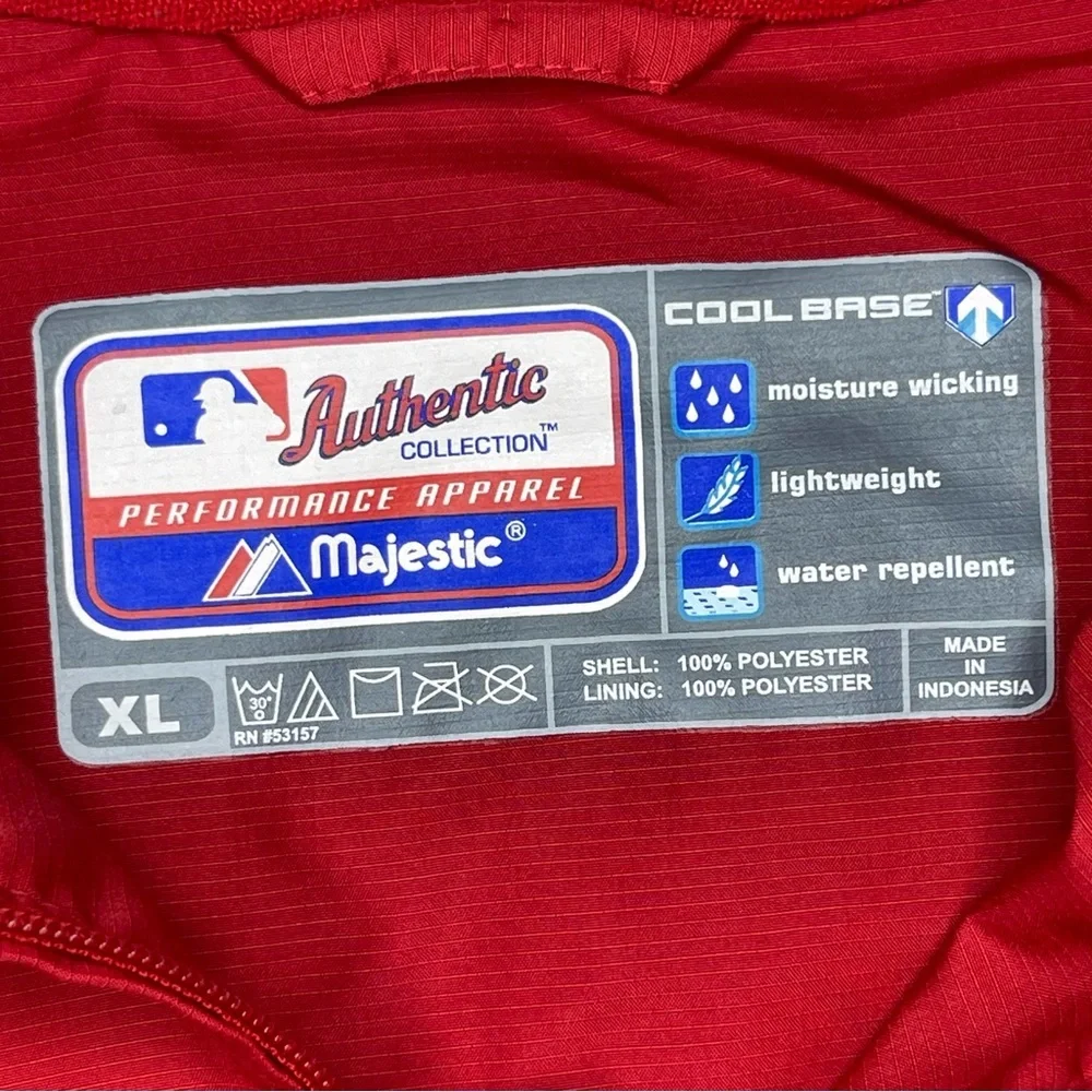 Washington Nationals convertible warmup jacket